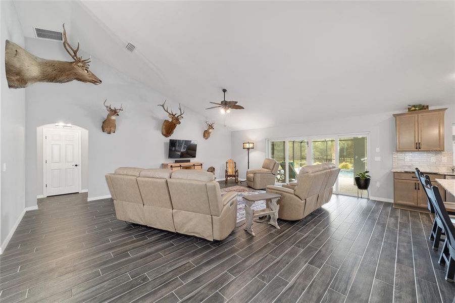 Furnished interior view inside a new home in , Williston (Image 65).