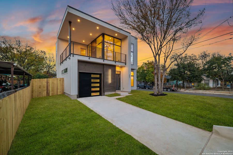 Exterior details and patio area of a home in , San Antonio (Image 27). Exterior details and patio area of a home in , San Antonio (Image 27).