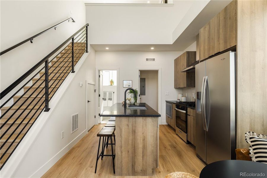Furnished interior view inside a new home in , Denver (Image 11).