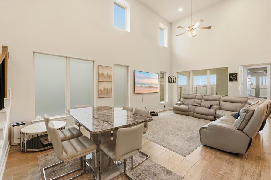 Furnished interior view inside a new home in Candela, Richmond (Image 7). Furnished interior view inside a new home in Candela, Richmond (Image 7).