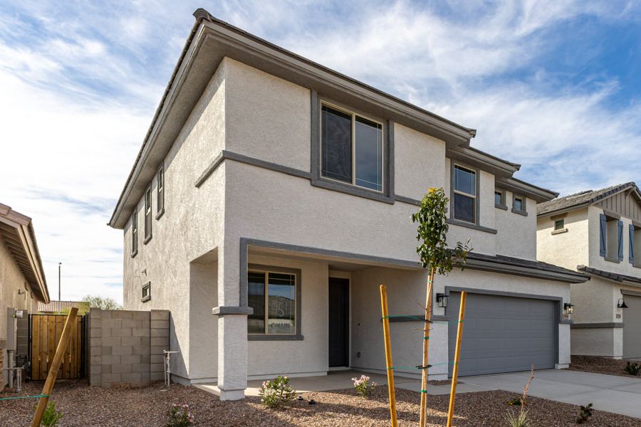 Exterior details and patio area of a home in Sunrise, Sun City West (Image 2). Exterior details and patio area of a home in Sunrise, Sun City West (Image 2).