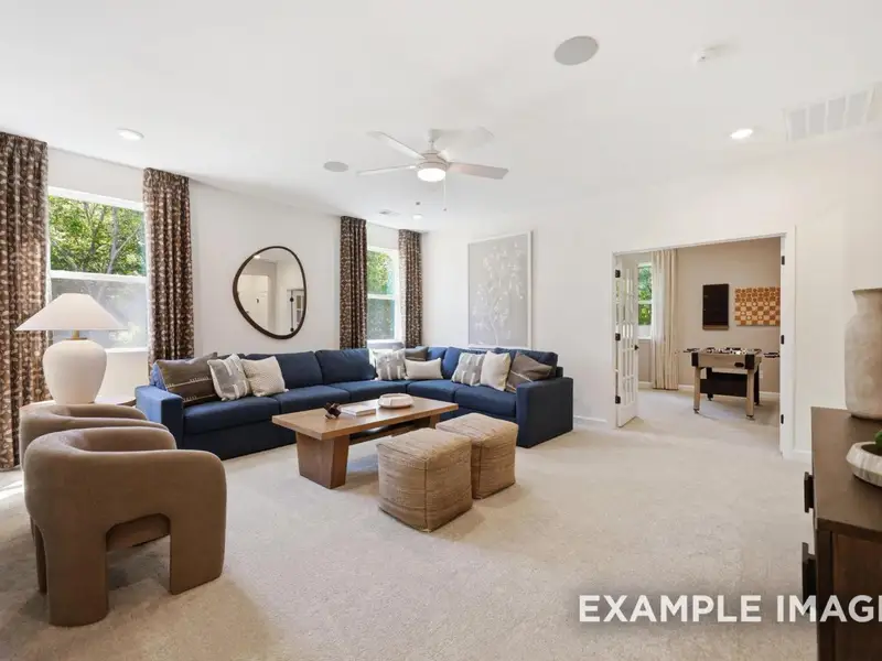 Furnished interior view inside a new home in Rockport, Wake Forest (Image 17). Furnished interior view inside a new home in Rockport, Wake Forest (Image 17).