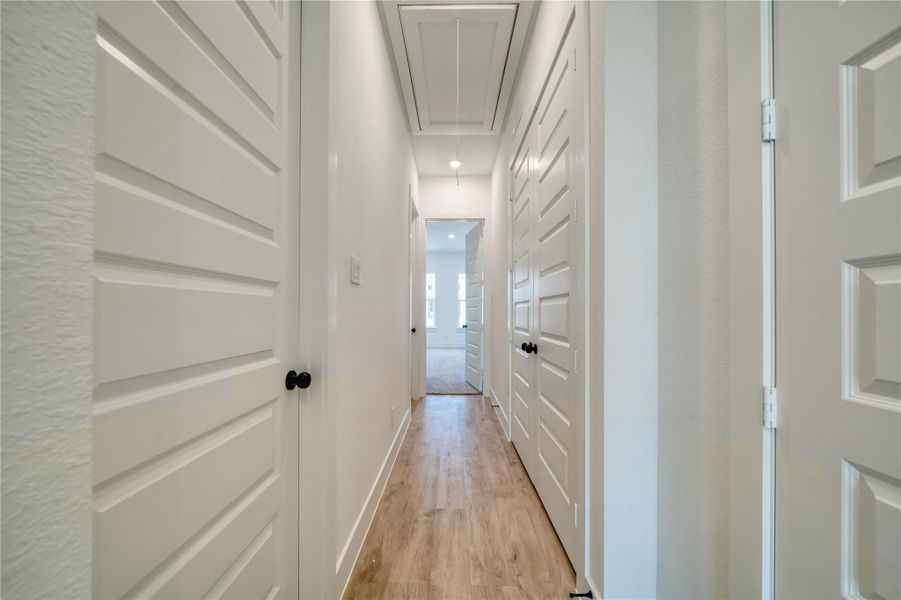 Washer & Dryer area in the Hallway before Primary Bedroom