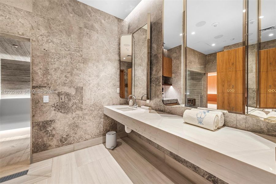 Furnished interior view inside a new home in Mr. C Residences, Miami (Image 10).
