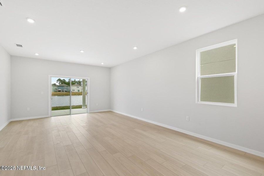 Spacious, unfurnished interior of a new home in The Landings at Pecan Park, Jacksonville (Image 8).