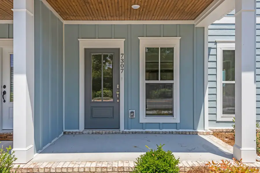 Exterior details and patio area of a home in Carothers Farms, Nolensville (Image 3).