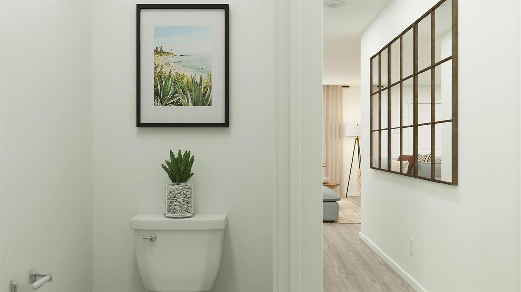 Furnished interior view inside a new home in Firefly Pointe, Hutto (Image 15).