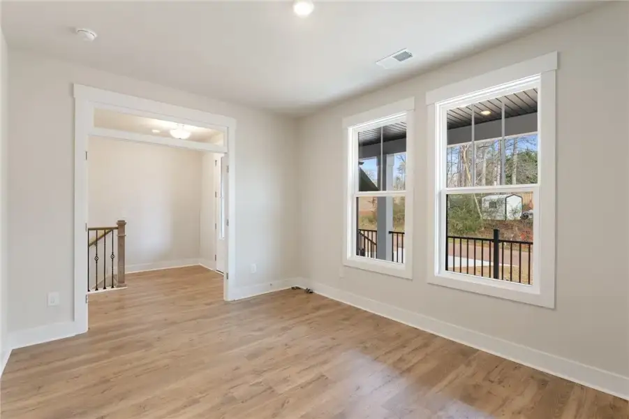 Spacious, unfurnished interior of a new home in South Park, Piedmont (Image 17). Spacious, unfurnished interior of a new home in South Park, Piedmont (Image 17).