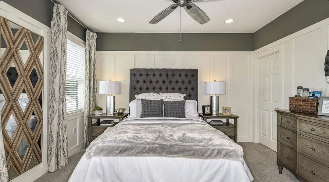 Furnished interior view inside a new home in The Waters at Center Lake Ranch, St. Cloud (Image 7).