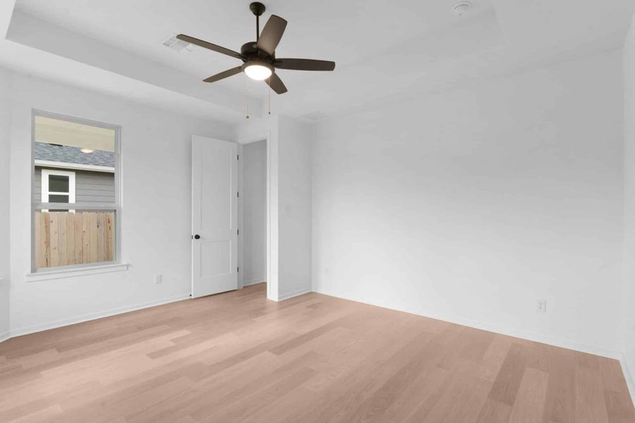 Spacious, unfurnished interior of a new home in Carillon, Manor (Image 17).