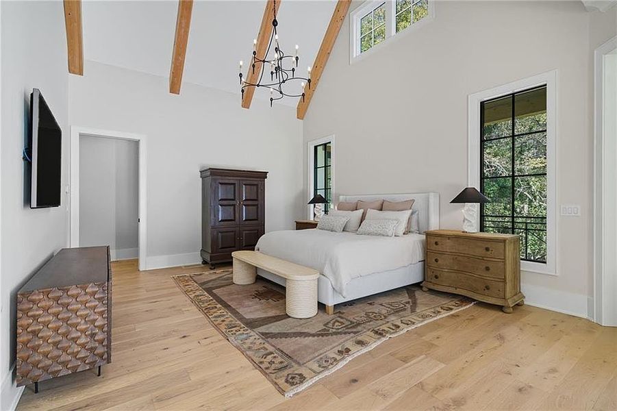 Furnished interior view inside a new home in Crossroads, Alpharetta (Image 16).