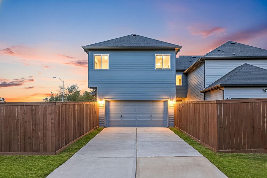 Front exterior of a new home in , Humble, TX, highlighting curb appeal (Image 25). Front exterior of a new home in , Humble, TX, highlighting curb appeal (Image 25).