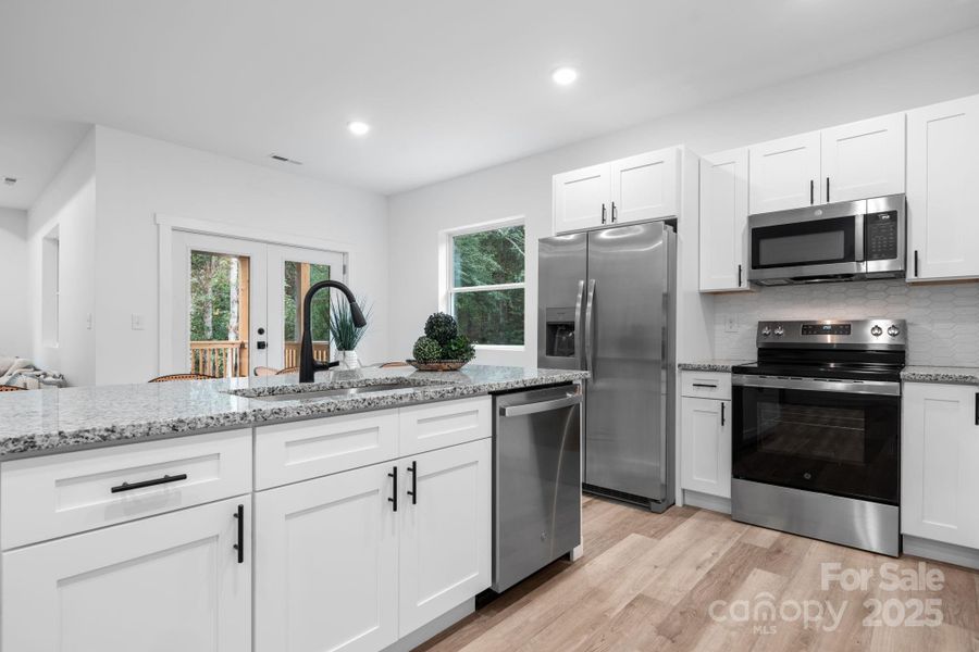 Furnished interior view inside a new home in , Hickory (Image 6). Furnished interior view inside a new home in , Hickory (Image 6).