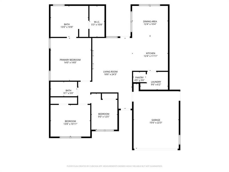2D floor plan layout of this home in , Trinidad, TX (Image 5).