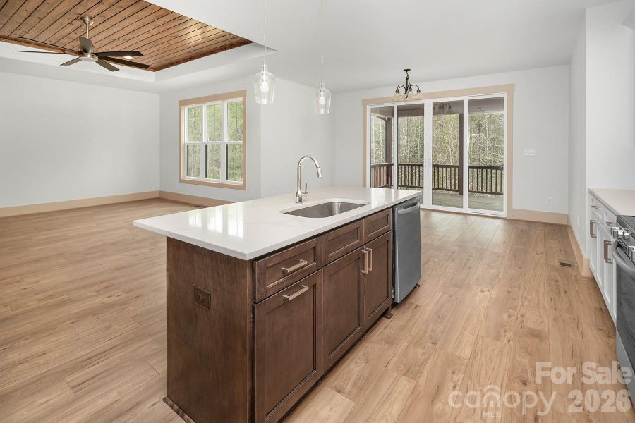 Furnished interior view inside a new home in , Norwood (Image 8).