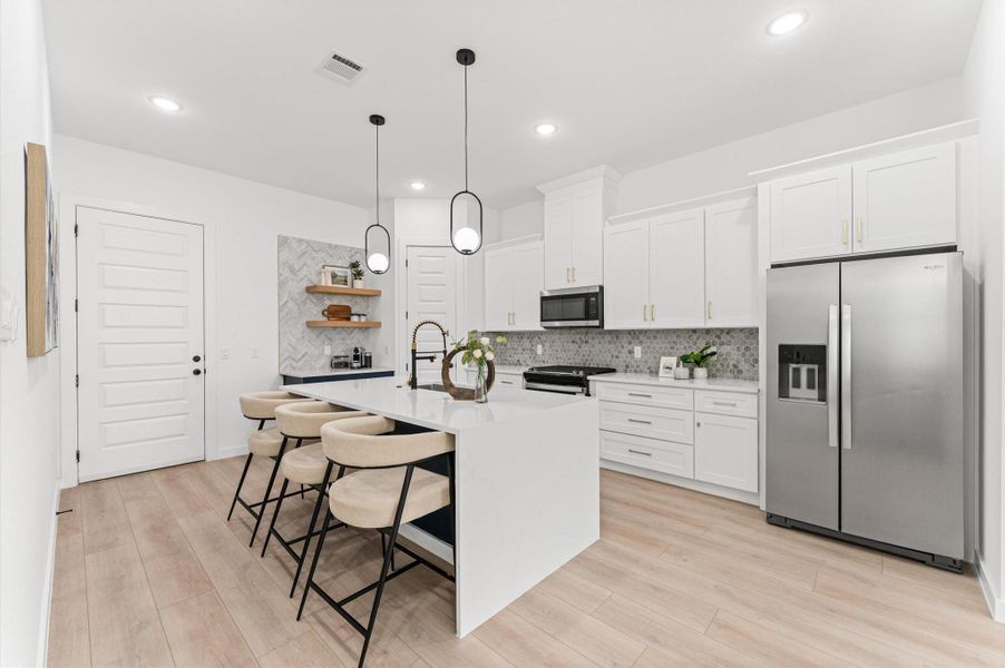 Furnished interior view inside a new home in , Houston (Image 6).