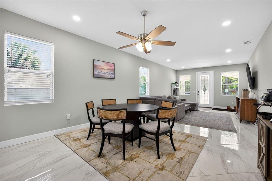 Furnished interior view inside a new home in , St. Petersburg (Image 10).