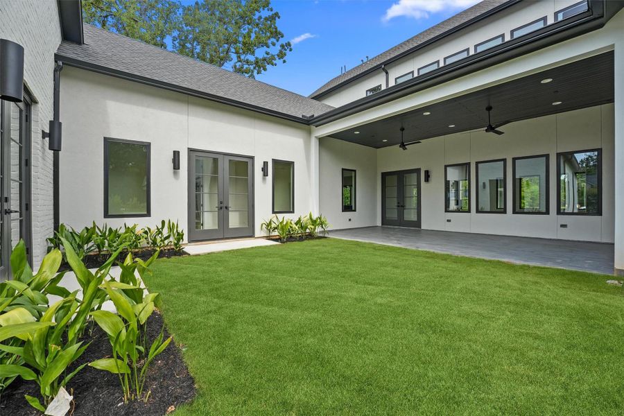 Front exterior of a new home in , Montgomery, TX, highlighting curb appeal (Image 23).