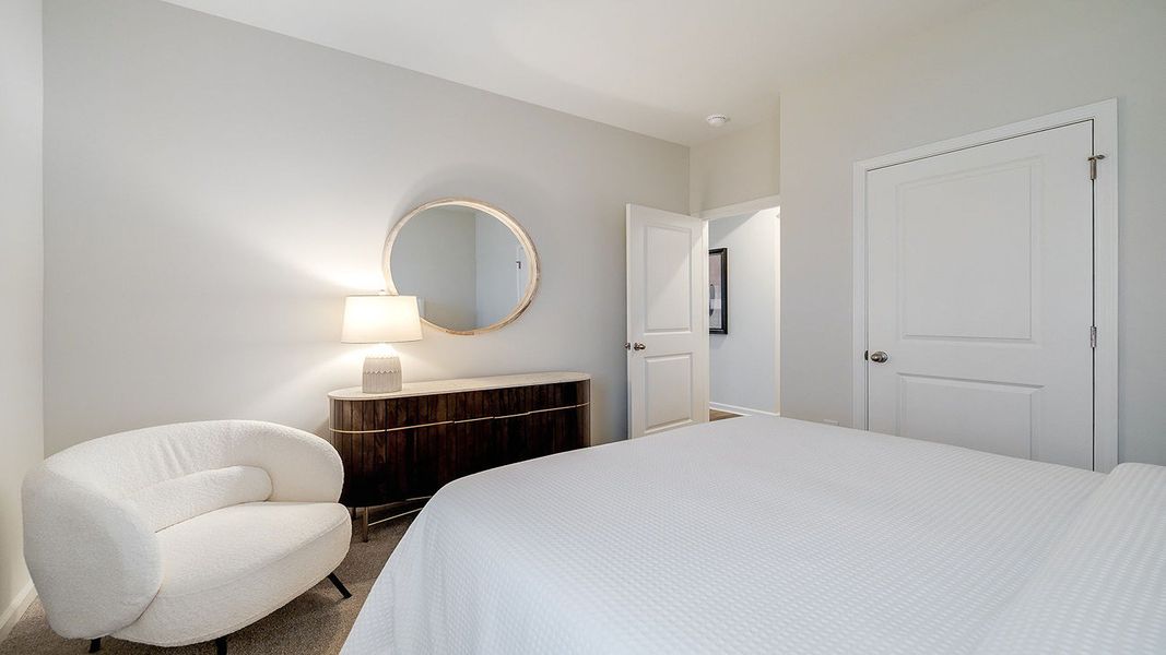 Furnished interior view inside a new home in The Lakes at North Glynn, Brunswick (Image 18).