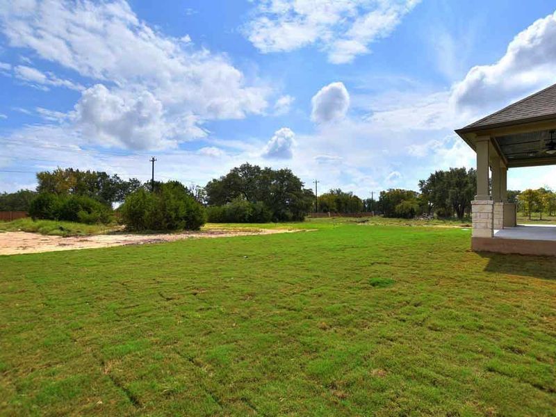 Representative exterior details of a home built from the Siena II by Giddens Homes in Clearwater Ranch, Liberty Hill (Image 73).