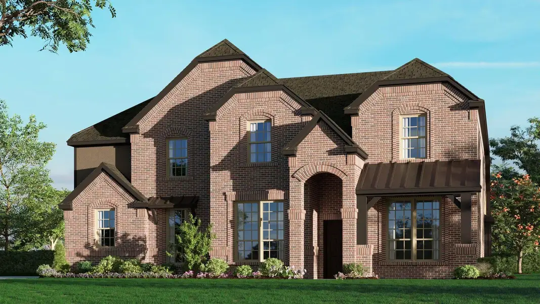 Representative exterior photo of a completed home built from the Concept 3135 by Risewell Homes in Silo Mills, Joshua, TX (Image 13). Representative exterior photo of a completed home built from the Concept 3135 by Risewell Homes in Silo Mills, Joshua, TX (Image 13).
