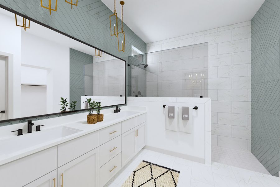 The Gladiola - Optional Super Shower The Gladiola - Optional Super Shower