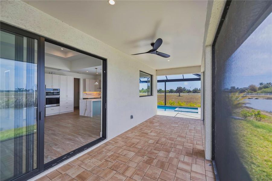 Exterior details and patio area of a home in , Placida (Image 41).