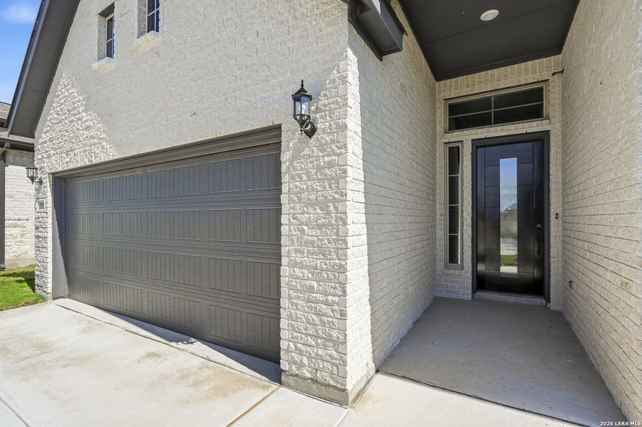 Exterior details and patio area of a home in Alsatian Oaks, Castroville (Image 29).