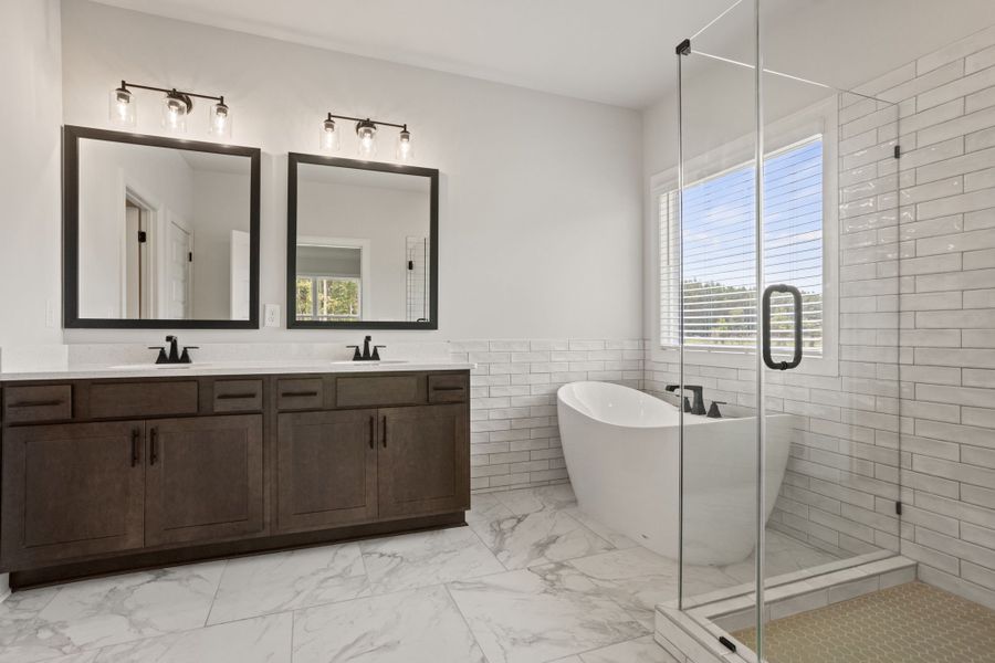 Furnished interior view inside a new home in Cherokee Knoll, Williamston (Image 7).