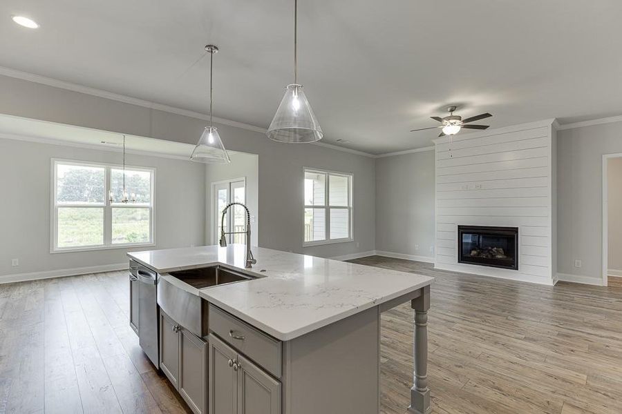 Furnished interior view inside a new home in , Jefferson (Image 8).