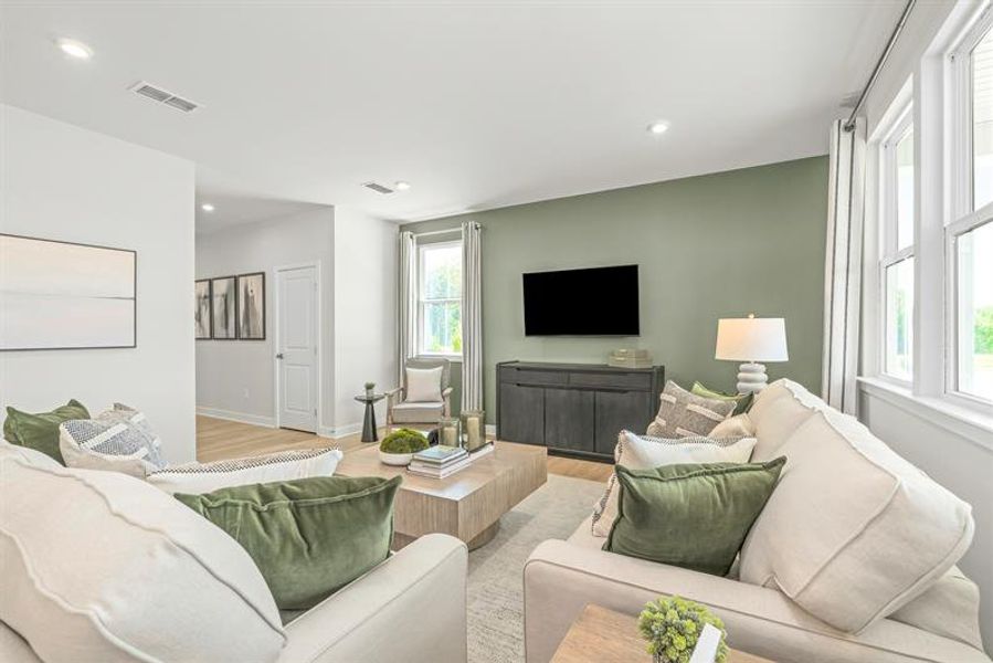 Representative furnished interior of a home built from the Charles by Ryan Homes in East Lake, Leland (Image 14). Representative furnished interior of a home built from the Charles by Ryan Homes in East Lake, Leland (Image 14).