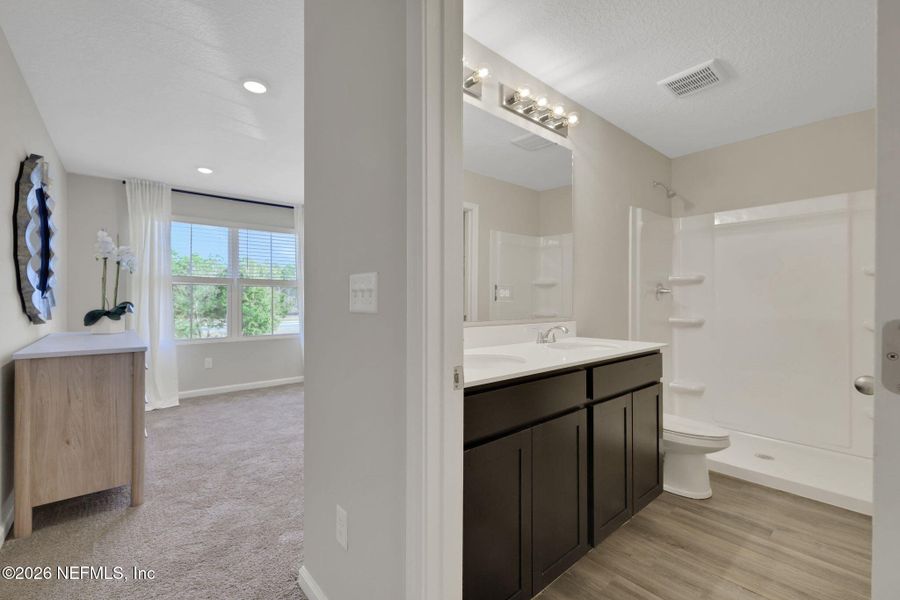 Furnished interior view inside a new home in , Jacksonville (Image 12).