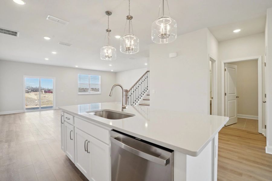 Furnished interior view inside a new home in Ascent at Arbor Ridge, La Vergne (Image 11).