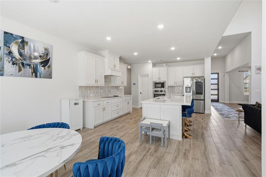 Furnished interior view inside a new home in , Midlothian (Image 23).