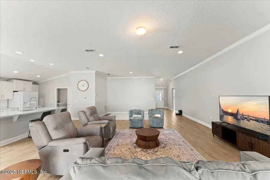 Furnished interior view inside a new home in Cross Creek, Green Cove Springs (Image 28).