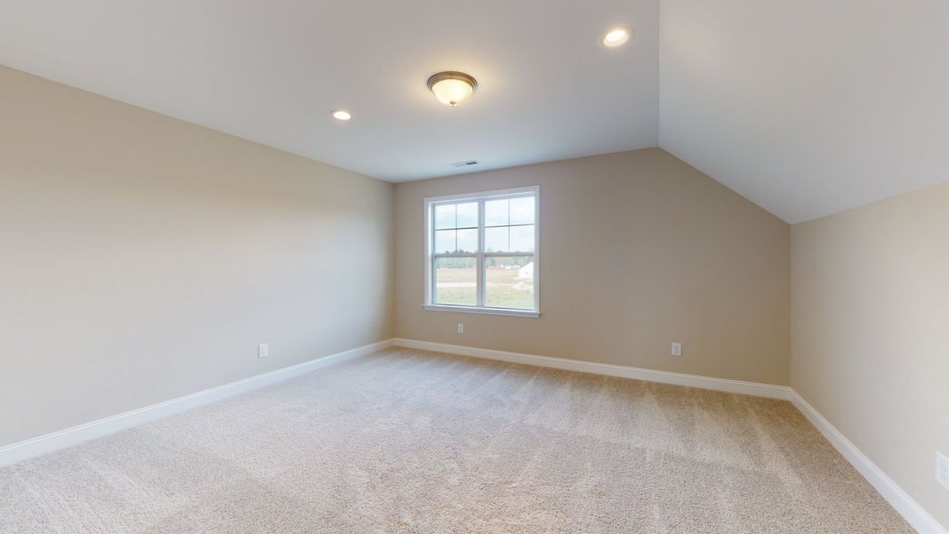 Representative unfurnished interior of a home built from the Ryder by Bill Clark Homes in Arbor Hills South II, Greenville (Image 32). Representative unfurnished interior of a home built from the Ryder by Bill Clark Homes in Arbor Hills South II, Greenville (Image 32).