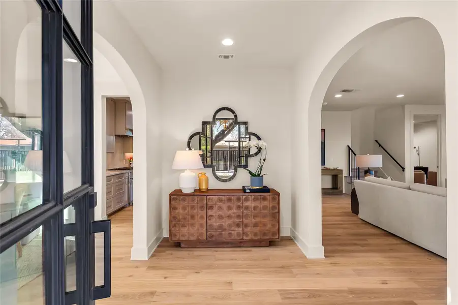 Furnished interior view inside a new home in , Austin (Image 7). Furnished interior view inside a new home in , Austin (Image 7).