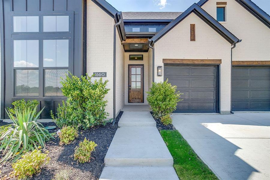 Exterior details and patio area of a home in Pecan Grove, Burleson (Image 2). Exterior details and patio area of a home in Pecan Grove, Burleson (Image 2).