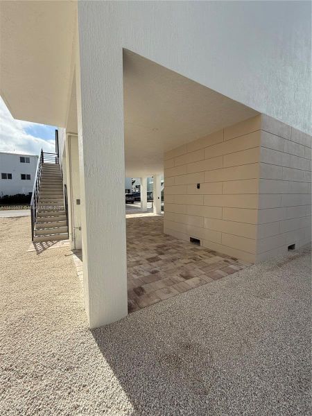 Exterior details and patio area of a home in , Key Largo (Image 12). Exterior details and patio area of a home in , Key Largo (Image 12).