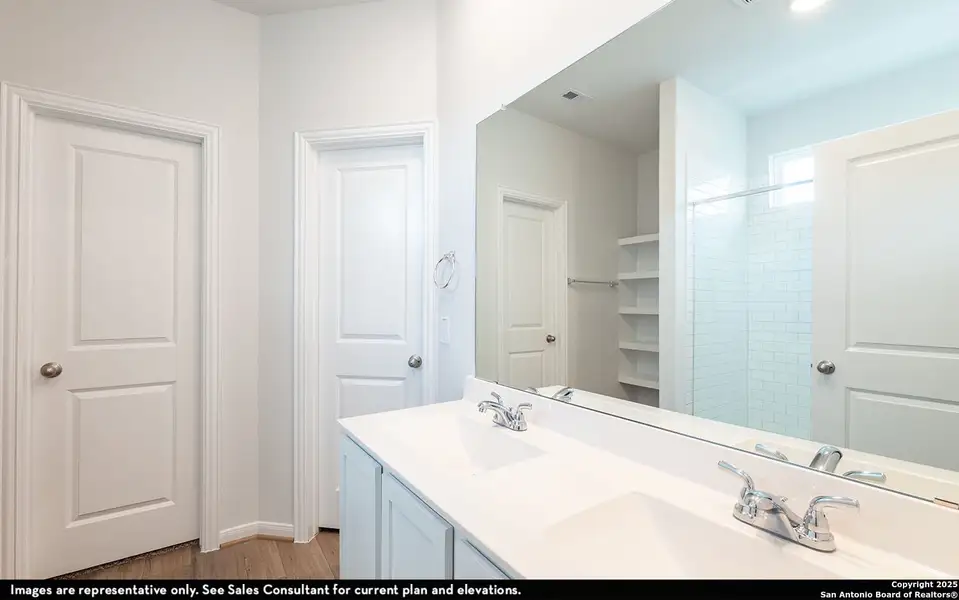 Furnished interior view inside a new home in Katzer Ranch, Converse (Image 4).