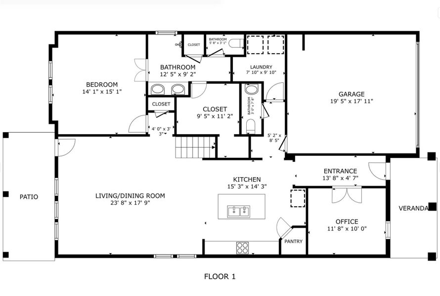 2D floor plan layout of this home in , Cypress, TX (Image 5). 2D floor plan layout of this home in , Cypress, TX (Image 5).