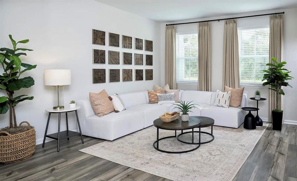 Furnished interior view inside a new home in , St. Johns (Image 6).