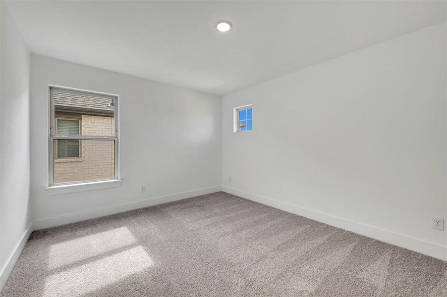 Spacious, unfurnished interior of a new home in Vintage Village, Argyle (Image 34). Spacious, unfurnished interior of a new home in Vintage Village, Argyle (Image 34).