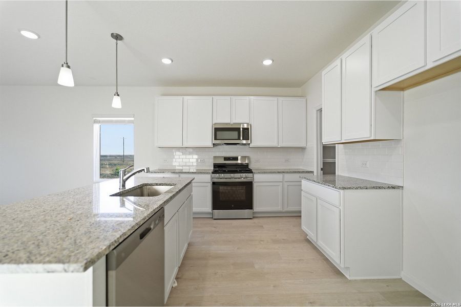 Furnished interior view inside a new home in Garden Grove, San Antonio (Image 10).