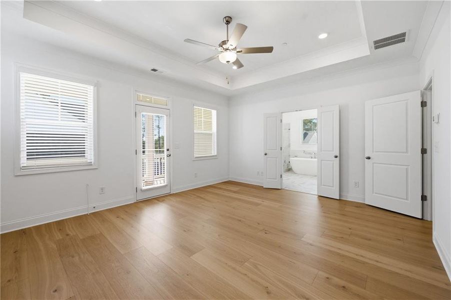 Spacious, unfurnished interior of a new home in Promenade Ridge, Marietta (Image 29).