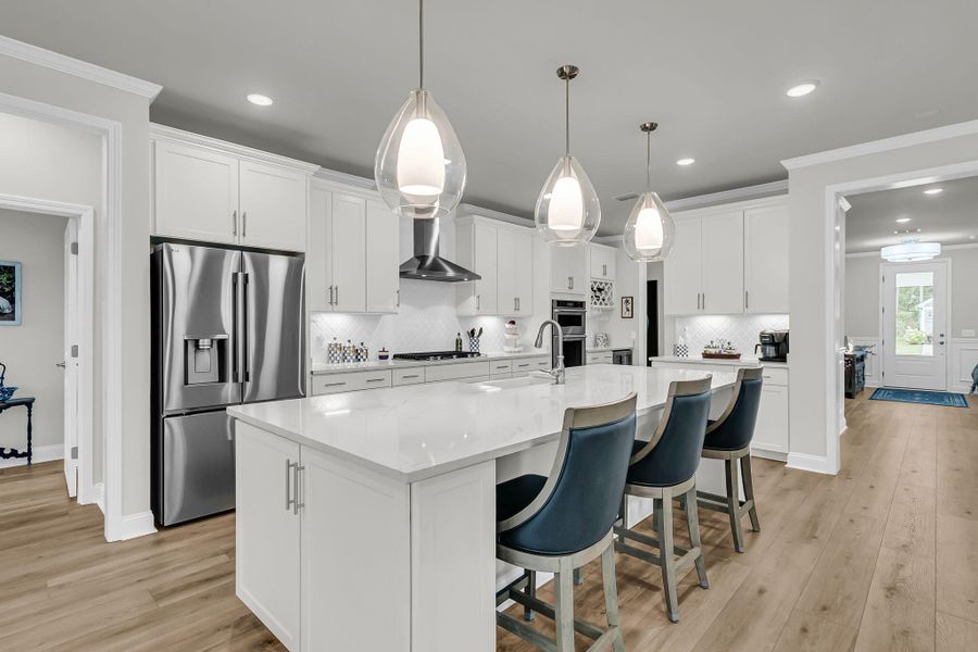 Furnished interior view inside a new home in , Summerville (Image 36).