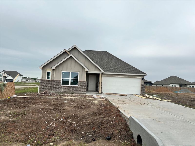 In-progress construction of a new home in Grand Lake, Snook, TX (Image 7). In-progress construction of a new home in Grand Lake, Snook, TX (Image 7).