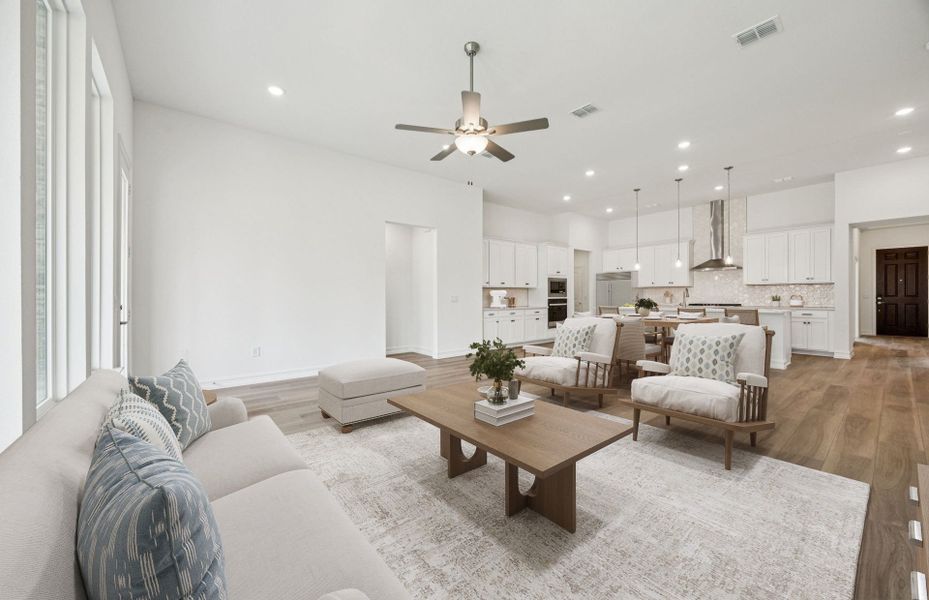 Representative furnished interior of a home built from the Azle by Pulte Homes in Indigo Bay, Myrtle Beach (Image 5).
