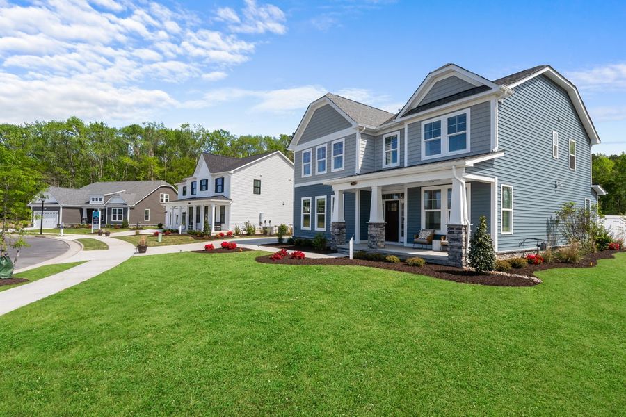 Representative exterior photo of a completed home built from the The Waverunner by Chesapeake Homes in Coastal Club of the Carolinas, Calabash, NC (Image 24).