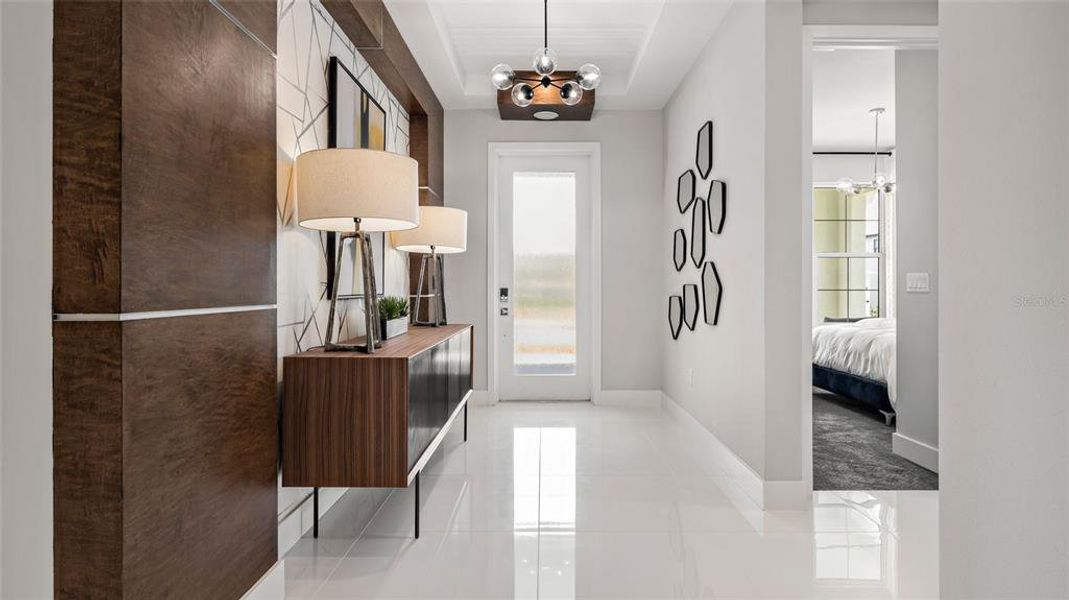 Furnished interior view inside a new home in , Lady Lake (Image 23).